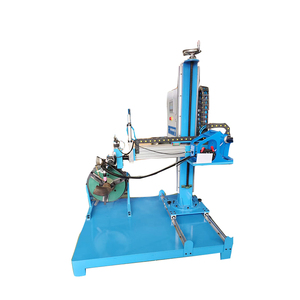 Equipo de soldadura de bridas de siete ejes con plataforma giratoria de ángulo completo en modo automático para soldadura de marcos - Product Image 5