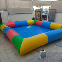 Articles de location pour événements, installations aquatiques gonflables, piscine gonflable multicolore