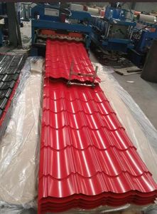 Yamuk <span class=keywords><strong>aluzinc</strong></span> çatı sayfası PPGI oluklu galvanizli çelik çatı levhaları - Product Image 3