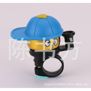 Cute Cartoon Little Red Riding Hood Bicycle Bell For Children Stroller Bell Aluminum Alloy And Plastic New Design - Product Image 1