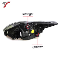 Faros Delanteros LED Mejorados 2009-2012 Plug and Play de Nuevo Diseño OEM para Ford Focus