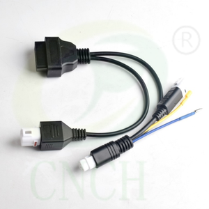 Untuk Yamaha kabel diagnostik 1to 2 OBD 16pin kabel sepeda motor 3pin + 4pin kawat konversi harness - Product Image 3