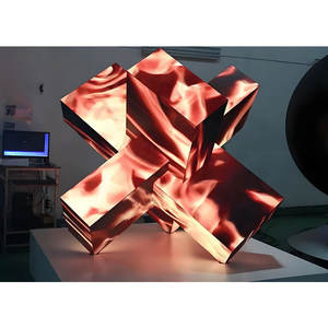 Console de DJ 3D personnalisée avec écran LED, résolution 4K pleine couleur, pas de pixel de 4 mm, pour affichage vidéo KTV en intérieur - Product Image 5