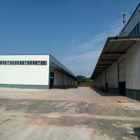 Estructuras de Acero Galvanizado Reciclables y Ecológicas con Certificación ISO9001 para Almacenes y Estacionamientos