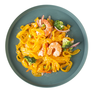 Konjack Tagliatelle Pasta Rica en Fibra Orgánica Sin Gluten Low-carb, Zanahoria flavo - Product Image 1