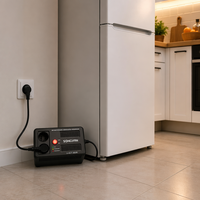 Regulador de Voltaje Monofásico de Aluminio HCT-500VA, 50Hz/60Hz, Entrada 145-280V, Certificado CE, 1 Año de Garantía, Venta Directa de Fábrica