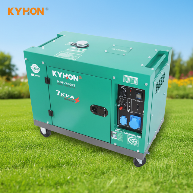 Silent Air-cooled Soundproof Diesel Generator Sets Diesel Engine Portable Genset Digital Panel 50Hz ATS Remote Control