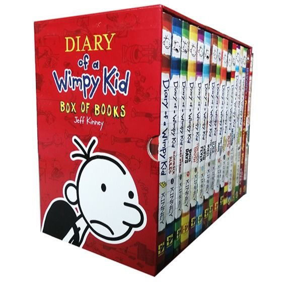 Diary of a Wimpy Kid Book - 23-Volume English Comic Set