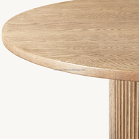 Chaise de salle à manger moderne et simple Byron Oak avec couleur personnalisée pour les salles à manger d'appartements