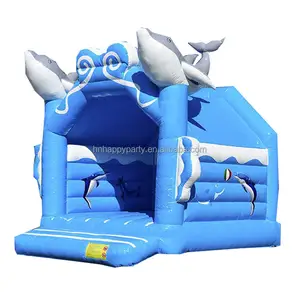 Olphin-Mini castillo inflable Moonwalk para niños, castillo hinchable de salto, saltador