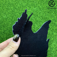 Patchs de vêtements personnalisés en tissu sergé écologique, thermocollants, avec logo 3D en relief, brodés, à coudre, pour chapeaux