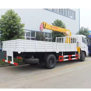 Gran Venta de camión Dong Feng Crane4x2 8t grúa montada en camión grúa hidráulica articulada grúa montada en camión - Product Image 4