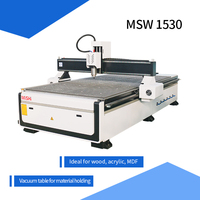 Enrutador CNC de 3 Ejes para Corte de MDF y Acrílico, Router CNC de 4*8 pies para Corte de Plástico Alucobond, Máquina Router CNC 1325 1530