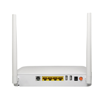 Precio barato módem de banda ancha óptica 4 puertos 4GE Puerto LAN doble banda Wifi AC1200 GPon EPon ONU XPon ONT Router