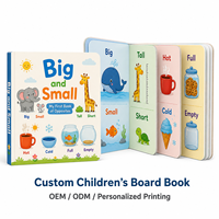 Libro Infantil con Encuadernación Plana, Impresión Personalizada, Cartón C1S Recubierto, Cubierta Mate Anti-Rayones para Editores de Libros de Aprendizaje Temprano