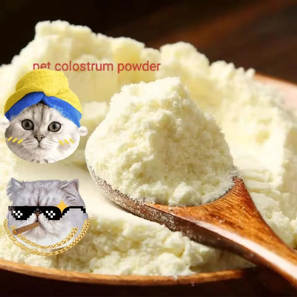 Suplemen nutrisi bubuk susu domba-bubuk susu colostrum untuk anjing kucing kecil
