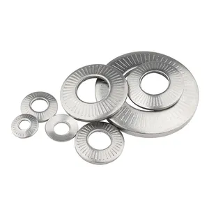 NF E25-511 Conical Knurled Spring Washers