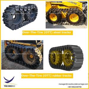 340x152.4 (10x6) 390x152.4(12x6) sulla pista del pneumatico per le piste di gomma di slittamento compatto - Product Image 4