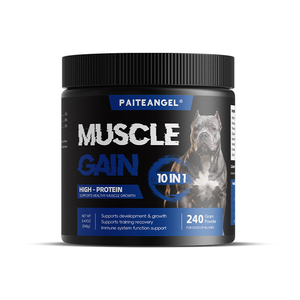 อาหารเสริมเพิ่มกล้ามเนื้อแบบเคี้ยวเนื้อเนียนละเอียดชนิดผง สำหรับสุนัขทุกสายพันธุ์ ช่วยเสริมสร้างและฟื้นฟูกล้ามเนื้อ เพิ่มน้ำหนักตามธรรมชาติ - Product Image 6