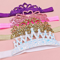 Bandeau pour bébé mignon avec strass Couronne Accessoires cheveux pour enfants Fille Princesse Élastique Bandeau Diadème Chapeaux Cadeau de Fête