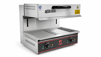Grill électrique salamandre en acier inoxydable 450 mm 2,8 kW 220 V avec hauteur réglable pour restaurant