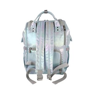 Bolsa de Pañales Personalizada para Bebé, Moderna y Elegante, de Cuero PU Aislante, Mochila para Pañales con Características Impermeables y Portátiles para Viajes - Product Image 3