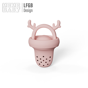 Nouvelle conception, sucette d'alimentation pour bébé en silicone sans BPA, distributeur de fruits frais, jouet de dentition pour nourrissons - Product Image 3