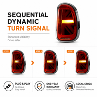 Feux arrière LED dynamiques séquentiels VLAND pour BMW MINI Countryman R60 2010-2016, vente en gros d'usine