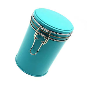 Boîte de fer ronde pour des collations de thé fraîches étanches à l'humidité boîte de conserve multi-grains pour l'emballage de chocolat de bonbons alimentaires - Product Image 3