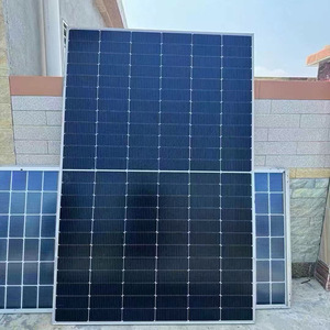 Panel Solar Monocristalino de 550W 555W, Media Celda, 144 Celdas, Doble Vidrio, Módulo Fotovoltaico de Doble Cara - Product Image 1