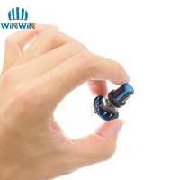 Modul Encoder Rotary AITEWIN ROBOT untuk Pengembangan Sensor Brick, Tombol Potensiometer Putar Audio Bulat EC11