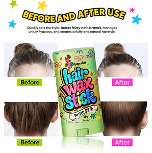 Flyaway Savior Hair Wax Stick Duradero y resistente al sudor Flyaways Stay Domed All Day Hold - Product Image 3
