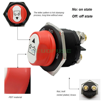 50A/100A/200A/300A interrupteur d'isolateur de batterie DC 12V-48V batterie lourde interrupteur de coupure de courant déconnecter voiture bateau RV