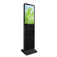 Yiyg chrono 07 — appareil de signalisation numérique lcd WIFI Public, Station de recharge pour téléphone portable