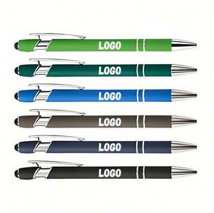 Regalos Empresariales Promocionales, Bolígrafos Personalizados con Logotipo, Bolígrafo de Punta Redonda Negro, Diseño de Bolígrafo, Bolígrafo Corporativo - Product Image 1