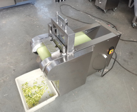 Machine à découper les fruits secs Dates Noix de coco Conservée Découpeuse de cubes de fruits