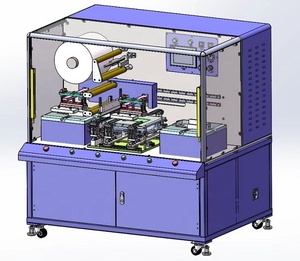 Mrbest máy xếp chồng bán tự động được thiết kế mới cho lõi tế bào túi làm cho dòng thí điểm pin lithium - Product Image 1