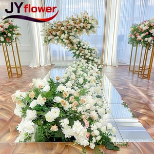 JY Events Party Centerpieces Table Ball Stand Wedding Decoration Silk <strong>Flower</strong> <strong>Vase</strong> Modern High Quality - Product Image 5
