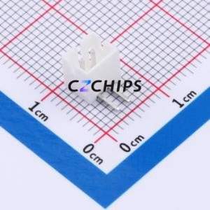 W2001100-2PW2113 Wire-to-Board Pin Header Bent Lead Through Hole,P=2mm Connector 1x2P 2mm Right Angle Insert PH - Product Image 1