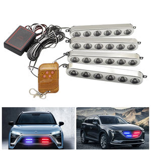 डीआरएल 24LED चमकती प्रकाश 4 in1 कार स्ट्रोब फ्लैश लाइट रिमोट कंट्रोल के साथ पानी का छींटा आपातकालीन चेतावनी दीपक बंद प्रकाश का नेतृत्व किया बॉक्स - Product Image 5