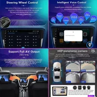 Radio para Auto Android JAC Sunray 2011-2017 con Bluetooth, GPS, Navegación, 4G, WIFI, Unidad Principal QLED 2DIN LTE