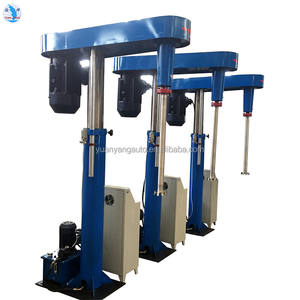 Dispersor de Pintura Hidráulico de Alta Velocidad de 22KW, Mezclador de Dispersión de Tinta de Velocidad Variable, Máquina Dispersora y Mezcladora de Emulsiones - Product Image 6