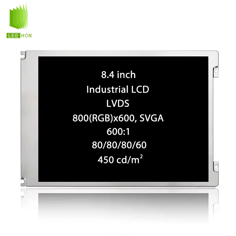 8.4 인치 TFT LCD 디스플레이 800*600 SVGA 20 핀 LVDS 오리지널 AUO LCD 스크린 패널 LCD 모듈