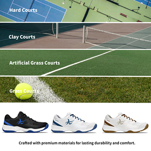 OEM <span class=keywords><strong>scarpe</strong></span> <span class=keywords><strong>da</strong></span> <span class=keywords><strong>Tennis</strong></span> <span class=keywords><strong>da</strong></span> Badminton <span class=keywords><strong>da</strong></span> ginnastica professionali Unisex <span class=keywords><strong>Paddle</strong></span> Training Pickleball, maglia traspirante con Logo personalizzato di alta qualità - Product Image 2
