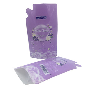 Bolsa de pie directa de fábrica, bolsa de papel de aluminio autosuficiente, plástico BOPP con boquilla de succión <span class=keywords><strong>para</strong></span> embalaje de detergente <span class=keywords><strong>para</strong></span> ropa - Product Image 6