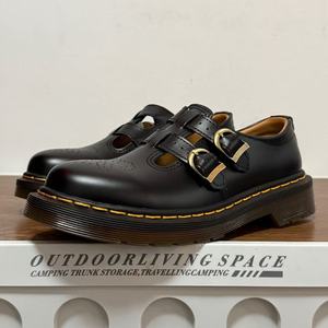 Chaussures pour femmes au design rétro, élégantes, style preppy, en cuir véritable, mocassins, escarpins, baskets à plateforme, à enfiler, semelle en caoutchouc, rehaussantes - Product Image 1