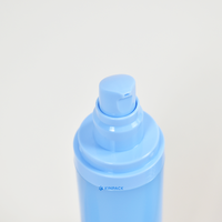 Flacon pompe sans air en PP au design moderne et élégant, 30 ml, 50 ml, emballage cosmétique haut de gamme pour nettoyant visage
