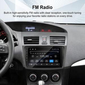 Rhythm 9 Inch Car Radio Ips Hd Display Linux Os Ahd Rear Camera BT Compatible Dsp Audio Multimedia Player For Most Vehicles - Product Image 2