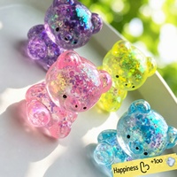 Jouets Squishy Mini Capybaras en TPR Maltose Personnalisés, Jouets Sensoriels Anti-Stress à Presser, Vente en Gros