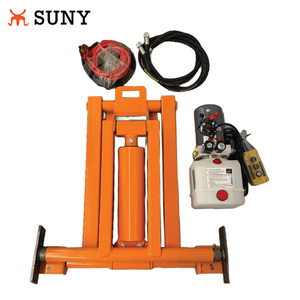 Kit de Elevador de Tijera PH310 de 3 Toneladas, Doble Efecto, Unidad de Potencia de 12V, Kit Basculante con Cilindro Hidráulico para Remolque Volquete - Product Image 2